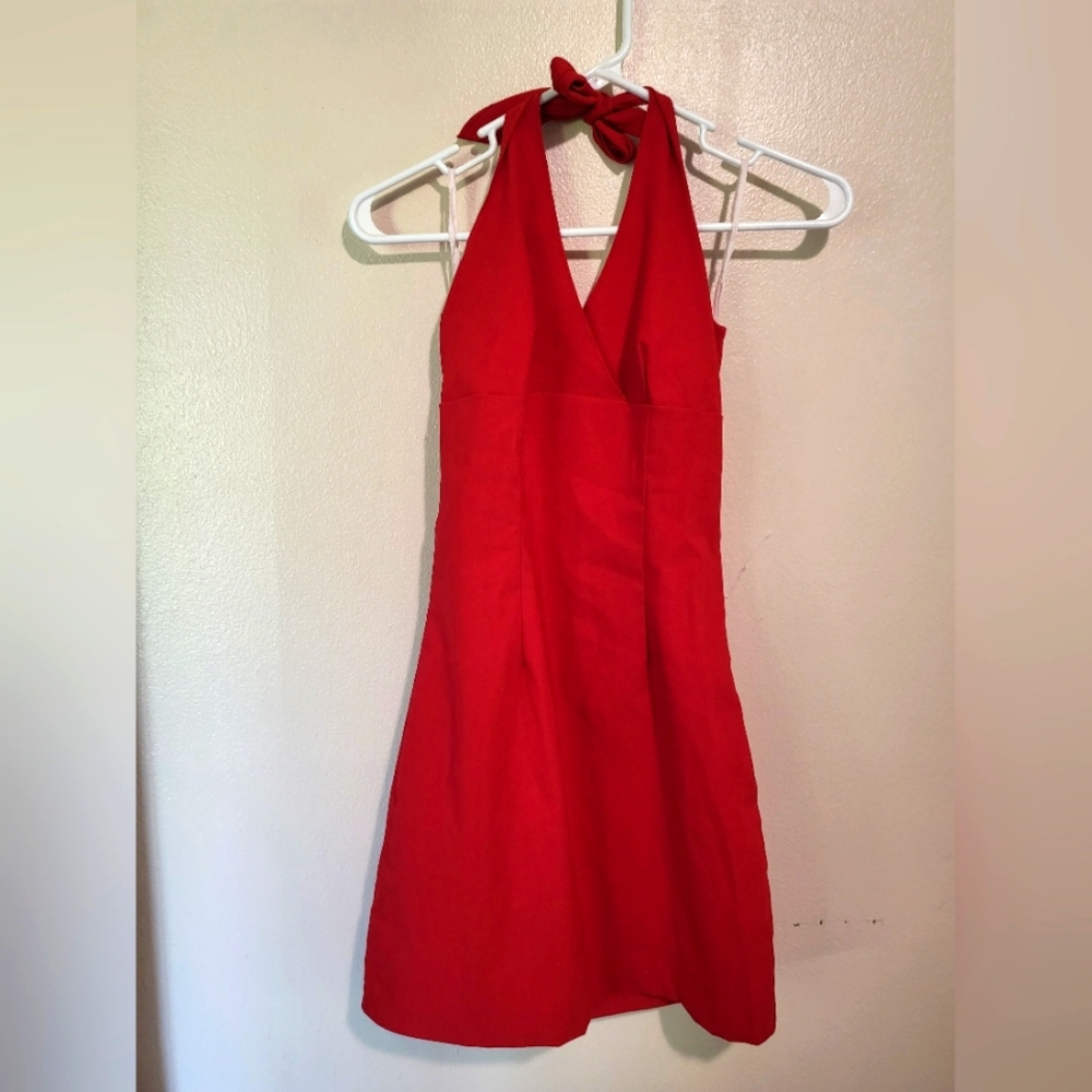 Charlotte Russe small red mini dress